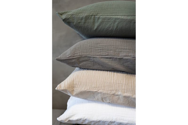 Tyynyliina Rolling 50 x 60 cm - Vihreä - Kodintekstiilit & matot - Vuodevaatteet