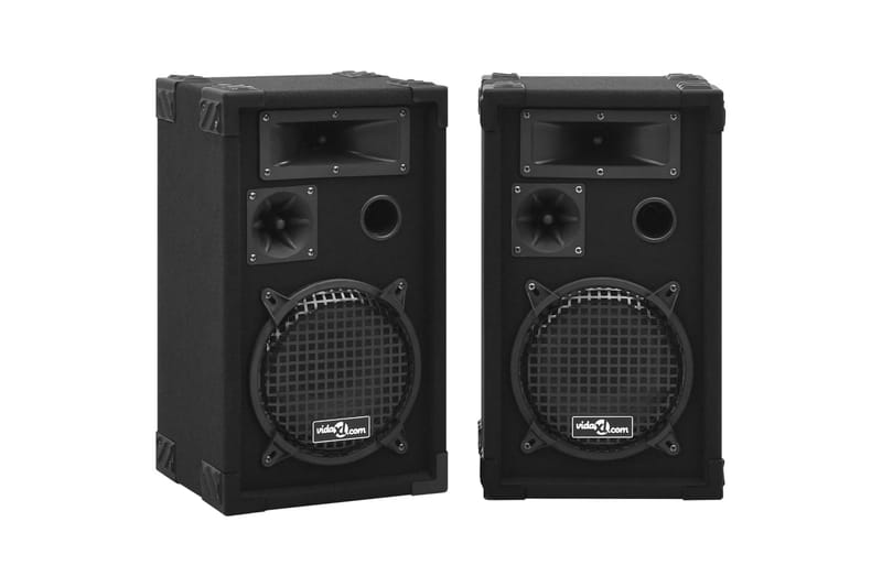 Passiiviset Hi-Fi-lavakaiuttimet 2 kpl 800 W musta - Musta - Kotitalous - Älykoti - Muut tuotteet älykotiin