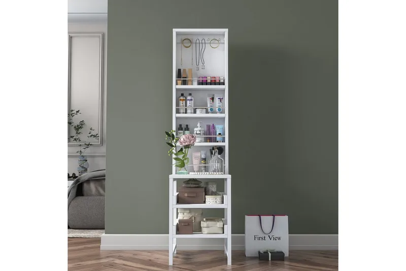 Aldros Kampauspöytä 35 cm - Valkoinen - Huonekalut - Pöytä & ruokailuryhmä - Meikki- & kampauspöydät