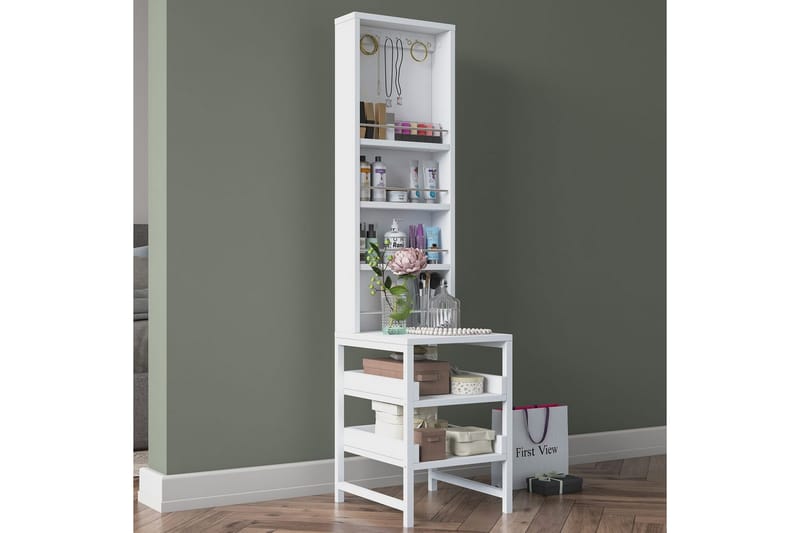 Aldros Kampauspöytä 35 cm - Valkoinen - Kotitalous - Baari & viini - Viinitarvikkeet - Lasiteline