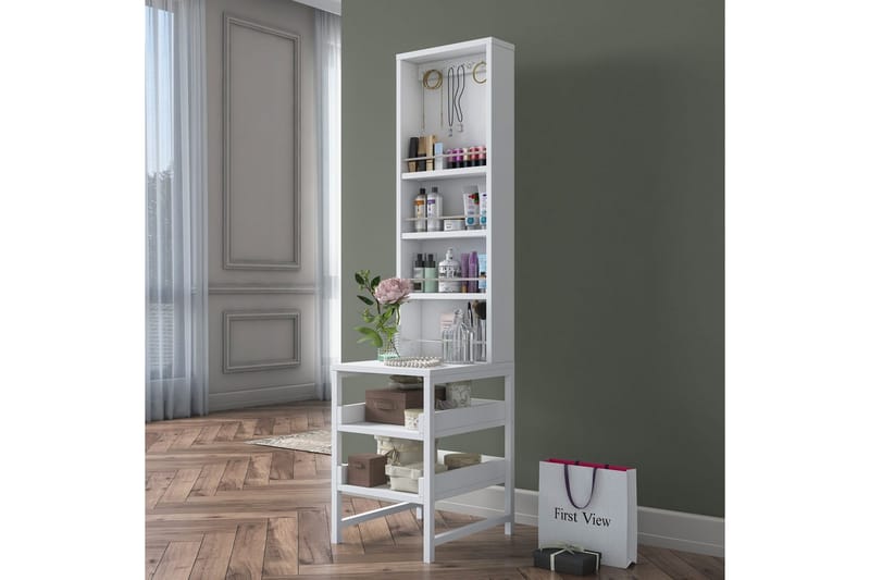 Aldros Kampauspöytä 35 cm - Valkoinen - Kotitalous - Baari & viini - Viinitarvikkeet - Lasiteline