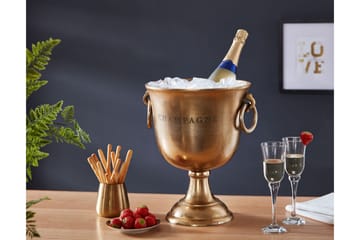 Ishink & Vinkylare Wohnling Guld - Kotitalous - Tarjoilu & kattaus - Astiasto - Samppanjakulho & samppanjajäähdytin