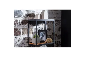 Seinähylly Wohnling Puri-massiivipuu metallikehikko seinälle asennettava teollisuustyyli - Talo & remontointi - Keittiö & kylpyhuone - Keittiö & kodinhoitohuone - Keittiön sisustus - Keittiöhylly