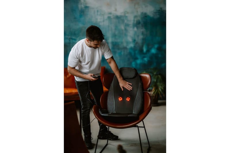 Hierontaistuin Medivon Cosy Shiatsu - Harmaa - Kotitalous - Hyvinvointi & terveys - Hieronta & itsehoito - Hierontalaitteet - Hierontatyyny