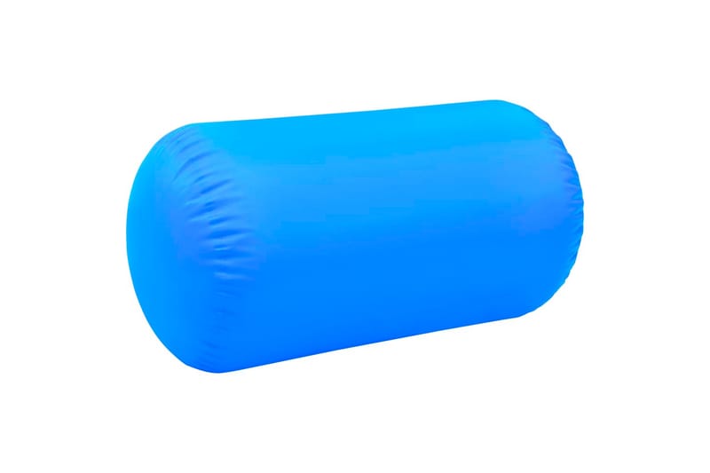 Täytettävä voimistelurulla pumpulla 120x75 cm PVC sininen - Sininen - Kotitalous - Hyvinvointi & terveys - Hieronta & itsehoito - Hierontalaitteet - Hierontapallo