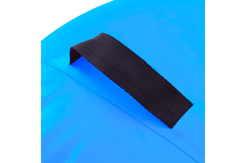 Täytettävä voimistelurulla pumpulla 120x75 cm PVC sininen - Sininen - Kotitalous - Hyvinvointi & terveys - Hieronta & itsehoito - Hierontalaitteet - Hierontapallo