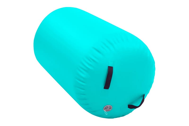 Täytettävä voimistelurulla pumpulla 100x60 cm PVC vihreä - Vihreä - Kotitalous - Hyvinvointi & terveys - Hieronta & itsehoito - Hierontalaitteet - Hierontapallo