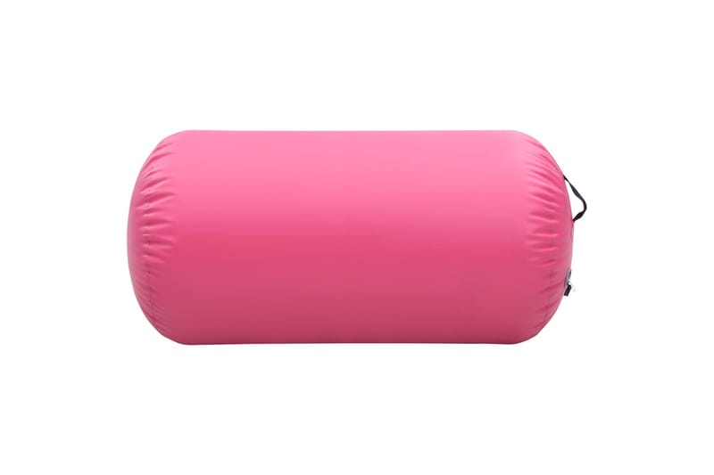 Täytettävä voimistelurulla pumpulla 120x90 cm PVC pinkki - Pinkki - Hierontapallo