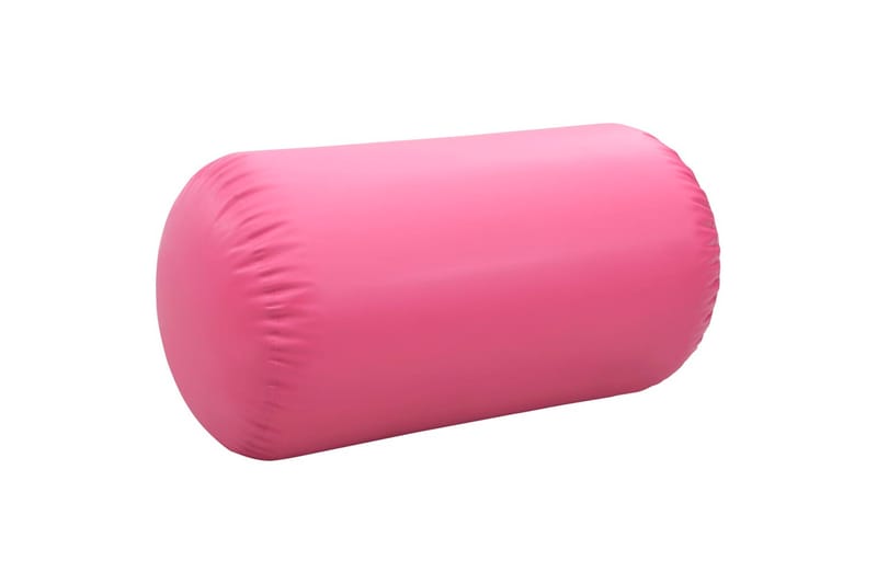 Täytettävä voimistelurulla pumpulla 120x90 cm PVC pinkki - Pinkki - Hierontapallo