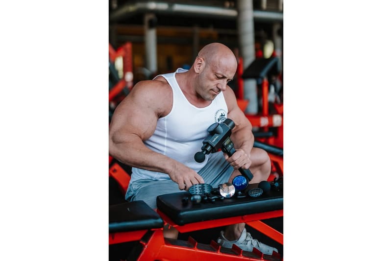 Hierontapistooli Medivon Bandit Musta - Kotitalous - Hyvinvointi & terveys - Hieronta & itsehoito - Hierontalaitteet - Lihashuoltovasara