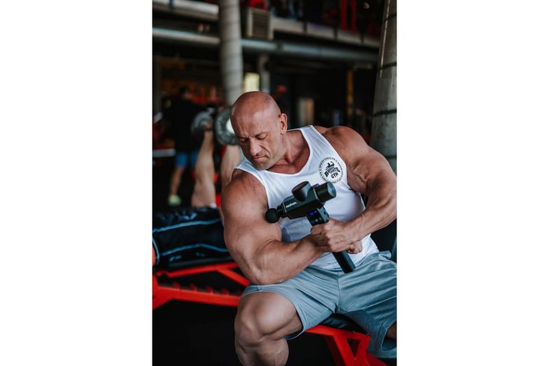 Hierontapistooli Medivon Bandit Musta - Kotitalous - Hyvinvointi & terveys - Hieronta & itsehoito - Hierontalaitteet - Lihashuoltovasara