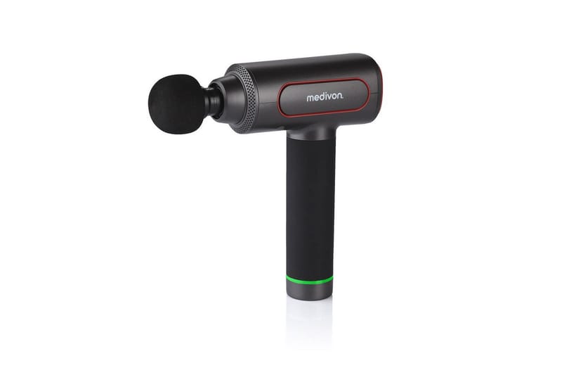 Hierontapistooli Medivon Pro X2 - Musta||Harmaa - Kotitalous - Hyvinvointi & terveys - Hieronta & itsehoito - Hierontalaitteet - Lihashuoltovasara