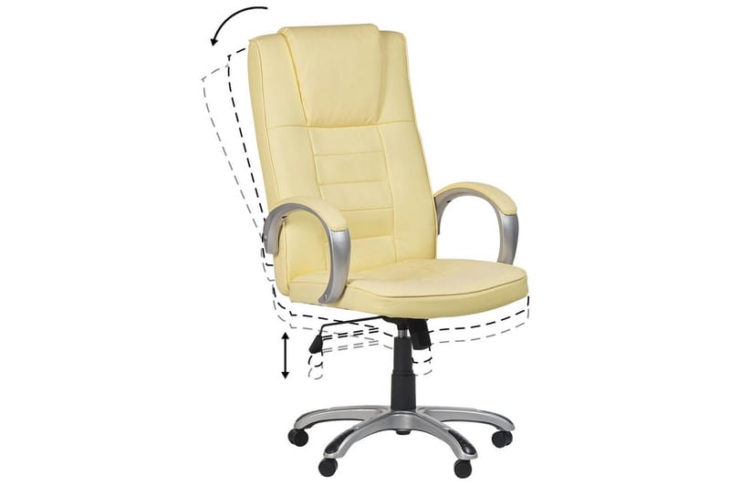 Hierontatuoli Grandeur II Beige/Hopea - Beige/Hopea - Huonekalut - Tuoli & nojatuoli - Nojatuoli & lepotuoli - Hierontatuolit