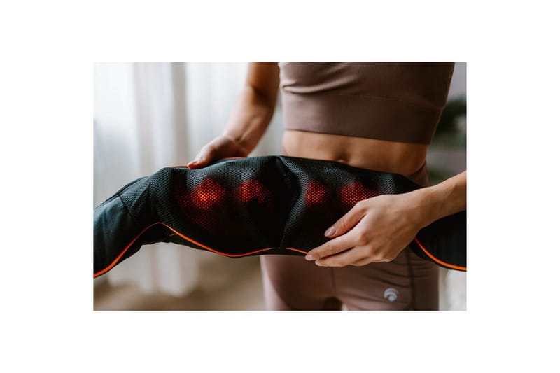 Niskahierontalaite Medivon Simple Musta - Musta - Kotitalous - Hyvinvointi & terveys - Hieronta & itsehoito - Hierontalaitteet - Hierontatyyny