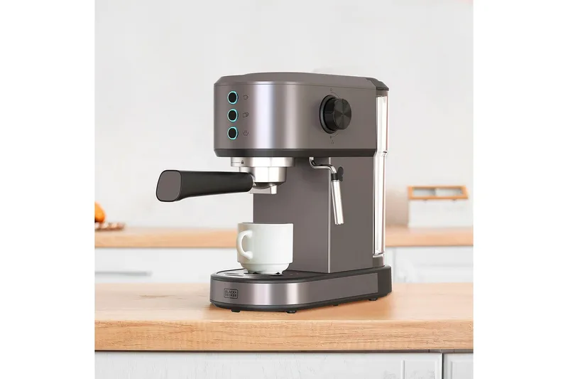 Espressokeitin Black+Decker 1350W - Kotitalous - Keittiökoneet - Kahvinkeittimet & kahvitarvikkeet - Espressokone
