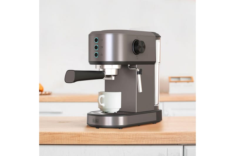 Espressokeitin Black+Decker 1350W - Kotitalous - Keittiökoneet - Kahvinkeittimet & kahvitarvikkeet - Espressokone