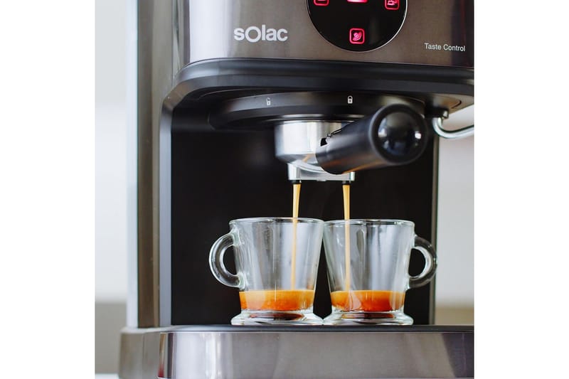 Espressokeitin Solac Taste Control 850W - Musta - Kotitalous - Keittiökoneet - Kahvinkeittimet & kahvitarvikkeet - Espressokone