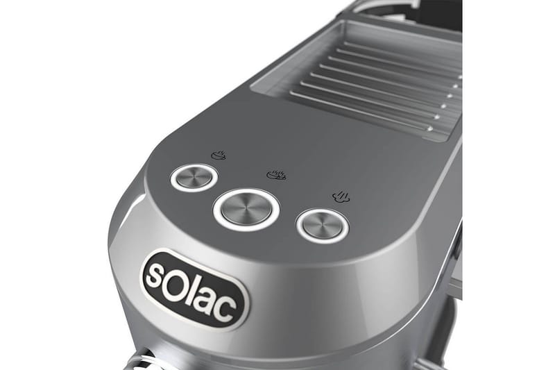 Espressokeitin Solac Taste Slim Pro - Hopea - Kotitalous - Keittiökoneet - Kahvinkeittimet & kahvitarvikkeet - Espressokone