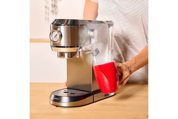 Espressokeitin Solac Taste Slim Pro - Hopea - Kotitalous - Keittiökoneet - Kahvinkeittimet & kahvitarvikkeet - Espressokone