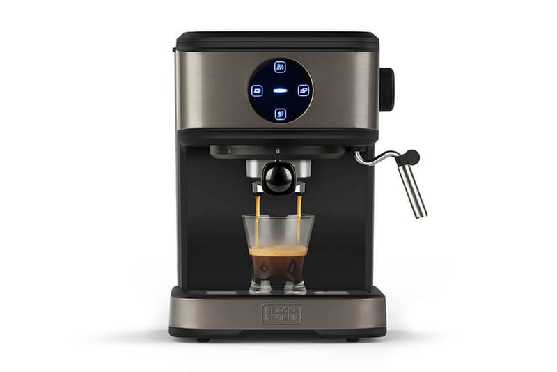 Espressokeitin Black+Decker 20 bar - Harmaa - Kotitalous - Keittiökoneet - Kahvinkeittimet & kahvitarvikkeet - Espressokone