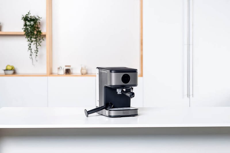 Espressokeitin Black+Decker 20 bar - Harmaa - Kotitalous - Keittiökoneet - Kahvinkeittimet & kahvitarvikkeet - Espressokone