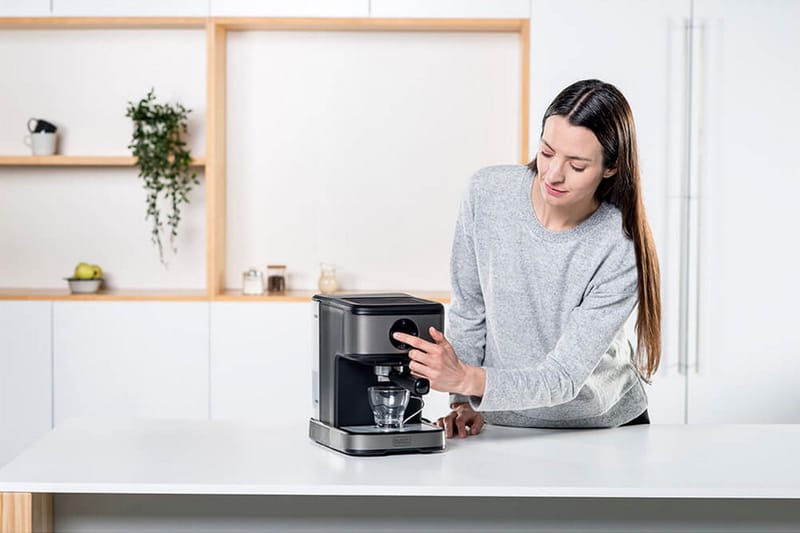 Espressokeitin Black+Decker 20 bar - Harmaa - Kotitalous - Keittiökoneet - Kahvinkeittimet & kahvitarvikkeet - Espressokone