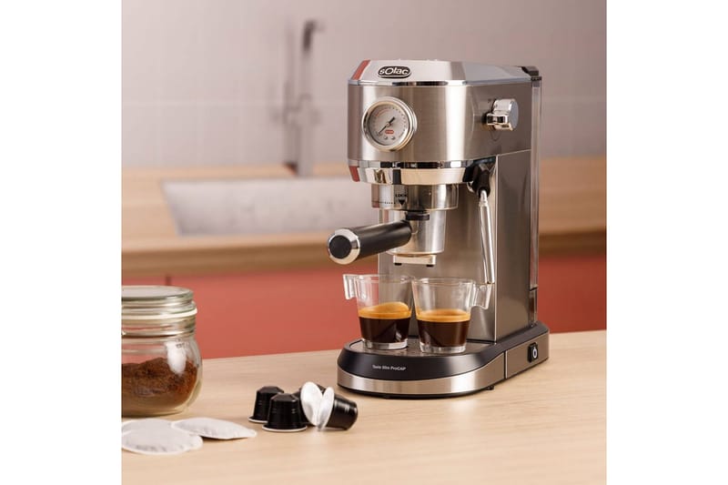 Kahvikone Solac Taste Slim Pro Cap - Kotitalous - Keittiökoneet - Kahvinkeittimet & kahvitarvikkeet - Espressokone