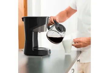 Kahvinkeitin Black+Decker LCD 12 Kupit - Hopea - Kotitalous - Keittiökoneet - Kahvinkeittimet & kahvitarvikkeet - Kahvinkeitin