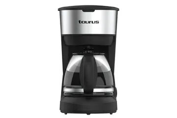 Kahvinkeitin Taurus Verona 6 Kupit Inox - Musta||Hopea - Kotitalous - Keittiökoneet - Kahvinkeittimet & kahvitarvikkeet - Kahvinkeitin