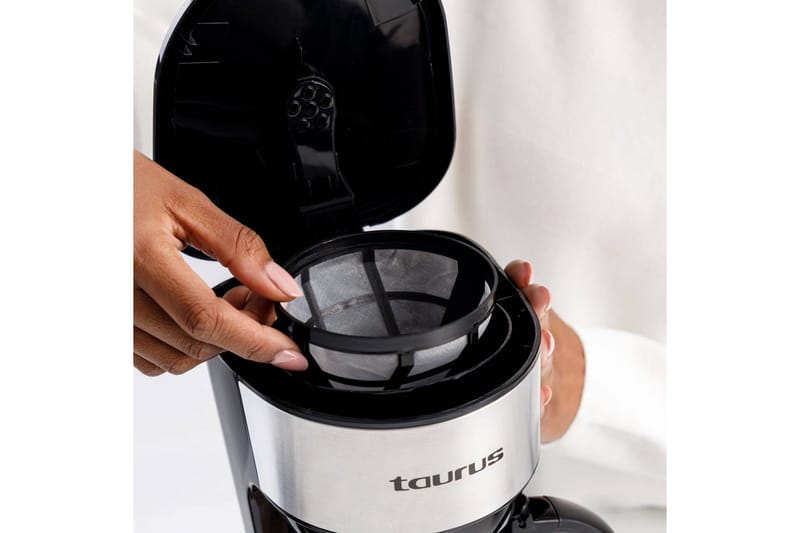 Kahvinkeitin Taurus Verona 6 Kupit Inox - Musta||Hopea - Kotitalous - Keittiökoneet - Kahvinkeittimet & kahvitarvikkeet - Kahvinkeitin