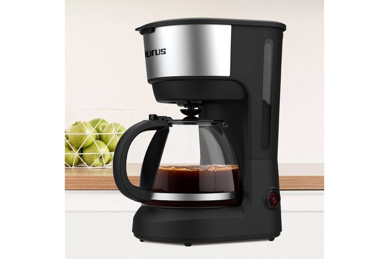 Kahvinkeitin Taurus Verona 6 Kupit Inox - Musta||Hopea - Kotitalous - Keittiökoneet - Kahvinkeittimet & kahvitarvikkeet - Kahvinkeitin