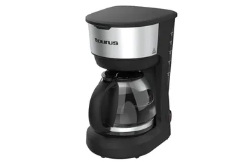 Kahvinkeitin Taurus Verona 6 Kupit Inox - Musta||Hopea - Kotitalous - Keittiökoneet - Kahvinkeittimet & kahvitarvikkeet - Kahvinkeitin