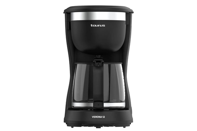 Kahvinkeitin Taurus Verona Musta 12 kuppia - 12 kuppia - Kotitalous - Keittiökoneet - Kahvinkeittimet & kahvitarvikkeet - Kahvinkeitin