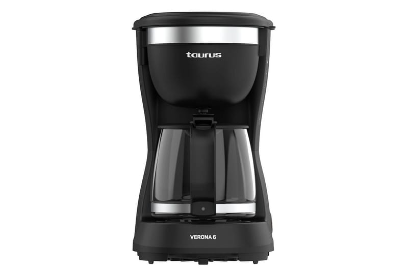 Kahvinkeitin Taurus Verona Musta 6 kuppia - 6 kuppia - Kotitalous - Keittiökoneet - Kahvinkeittimet & kahvitarvikkeet - Kahvinkeitin