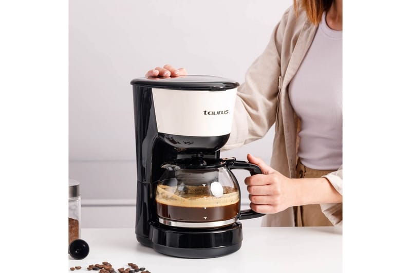 Kahvinkeitin Taurus Verona Vintage 12 Kupit - Kermanvalkoinen - Kotitalous - Keittiökoneet - Kahvinkeittimet & kahvitarvikkeet - Kahvinkeitin