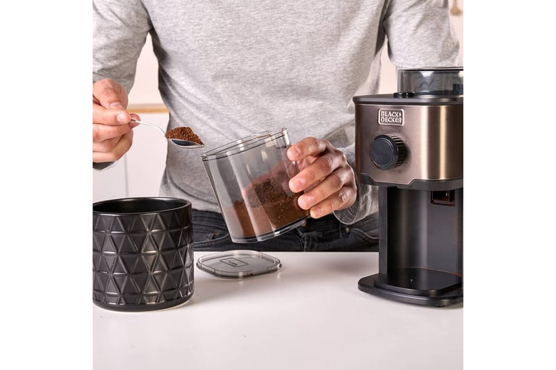 Sähköinen kahvimylly Black+Decker 150W - Kotitalous - Keittiökoneet - Kahvinkeittimet & kahvitarvikkeet - Kahvimylly & espressomylly
