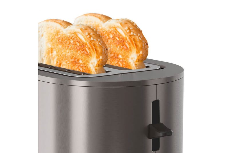 Leivänpaahdin Black+Decker 2 Lokeroa Ruostumaton Teräs 20cm - 20cm - Kotitalous - Keittiökoneet - Lämmittäminen & keittäminen - Leivänpaahdin
