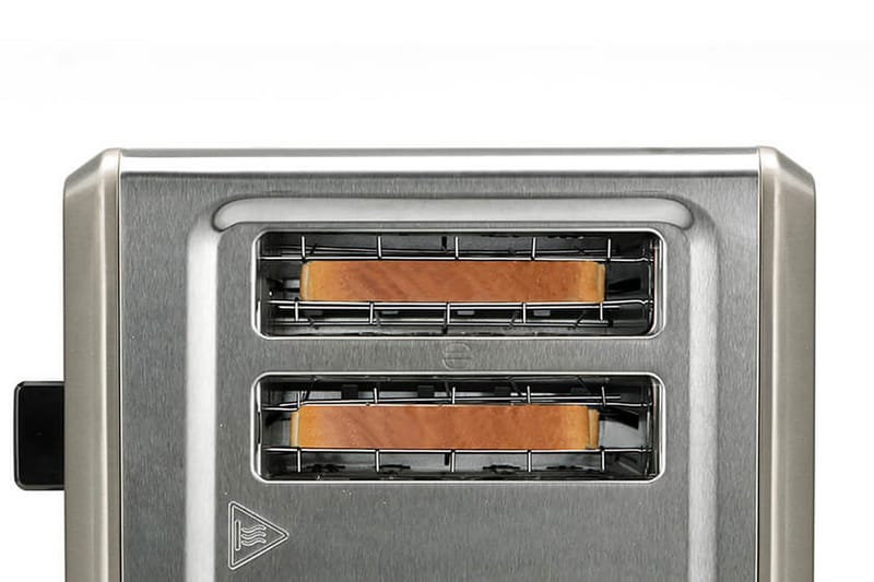 Leivänpaahdin Black+Decker 4 lokeroa 1960W Harjattu Teräs - Harmaa - Kotitalous - Keittiökoneet - Lämmittäminen & keittäminen - Leivänpaahdin