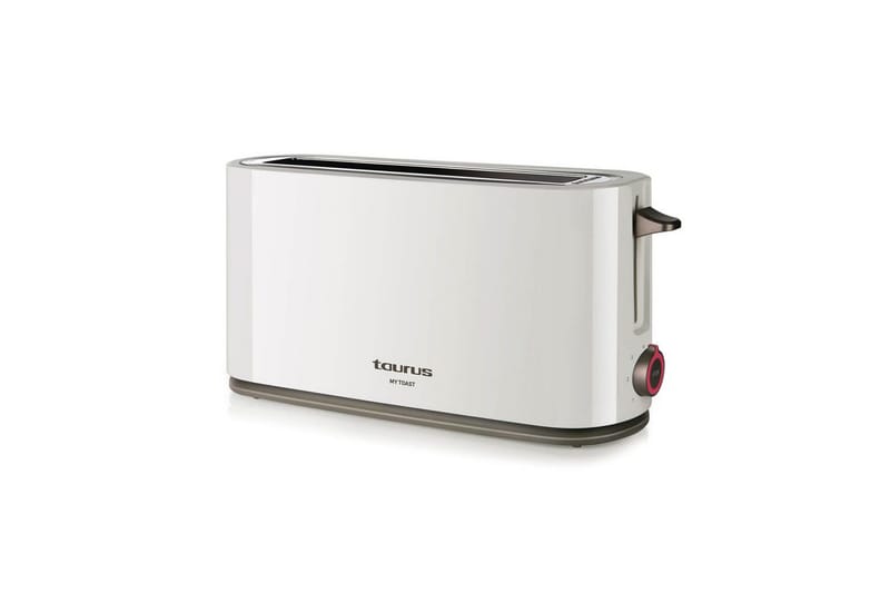 Leivänpaahdin Taurus Mytoast 1 Lokero Valkoinen, Valkoinen