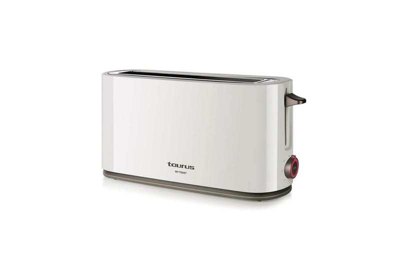 Leivänpaahdin Taurus Mytoast 1 Lokero Valkoinen, Valkoinen