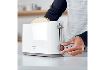Leivänpaahdin Taurus Mytoast 1 Lokero Valkoinen - Valkoinen - Kotitalous - Keittiökoneet - Lämmittäminen & keittäminen - Leivänpaahdin