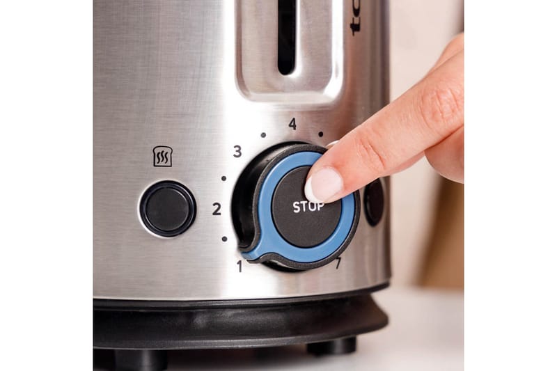 Leivänpaahdin Taurus Mytoast Legend 1 Lokero Ruostumaton Teräs - Hopea - Kotitalous - Keittiökoneet - Lämmittäminen & keittäminen - Leivänpaahdin