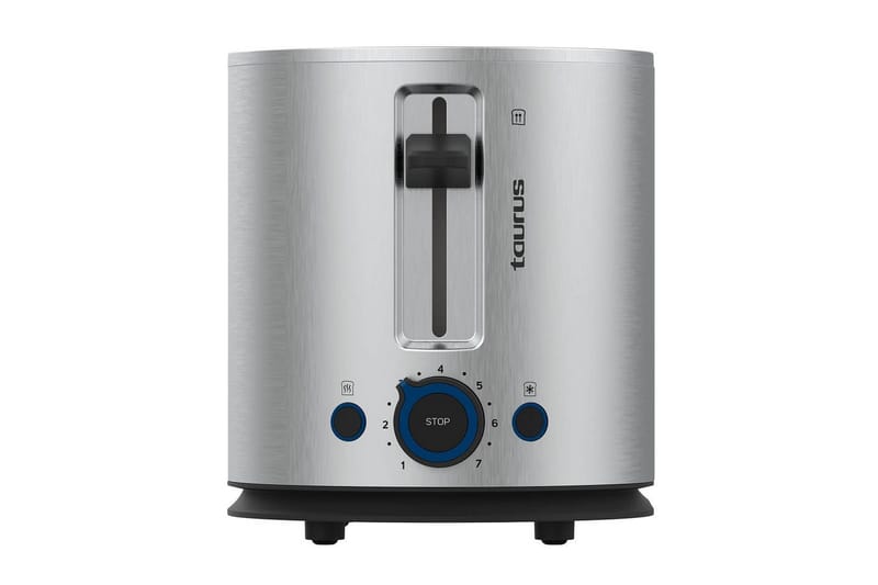 Leivänpaahdin Taurus Mytoast Legend 2 Lokero Ruostumaton Teräs - Hopea||Kromi - Kotitalous - Keittiökoneet - Lämmittäminen & keittäminen - Leivänpaahdin