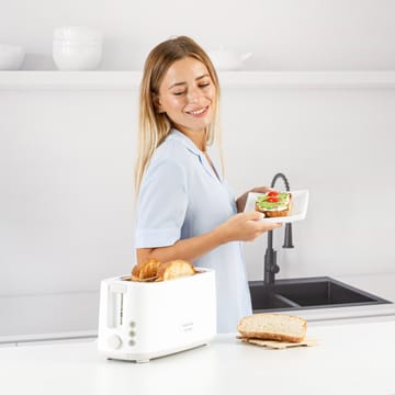 Leivänpaahdin Taurus Toastissimo Pitkä aukko valkoinen - valkoinen - Kotitalous - Keittiökoneet - Lämmittäminen & keittäminen - Leivänpaahdin