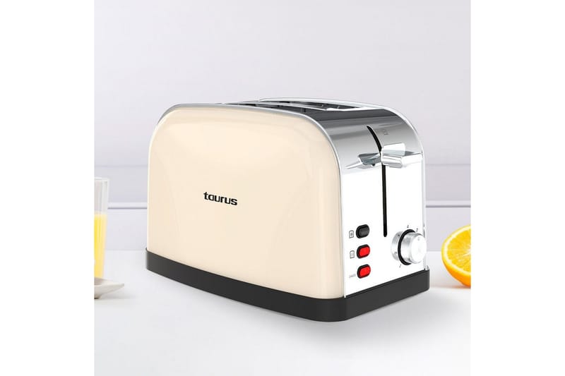 Leivänpaahdin Taurus Vintage 2 - Beige - Kotitalous - Keittiökoneet - Lämmittäminen & keittäminen - Leivänpaahdin