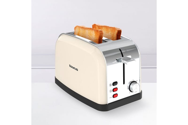 Leivänpaahdin Taurus Vintage 2 - Beige - Kotitalous - Keittiökoneet - Lämmittäminen & keittäminen - Leivänpaahdin