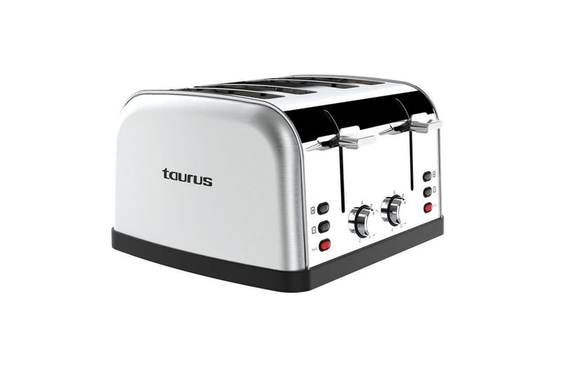Leivänpaahdin Taurus Vintage Four - Hopea - Kotitalous - Keittiökoneet - Lämmittäminen & keittäminen - Leivänpaahdin