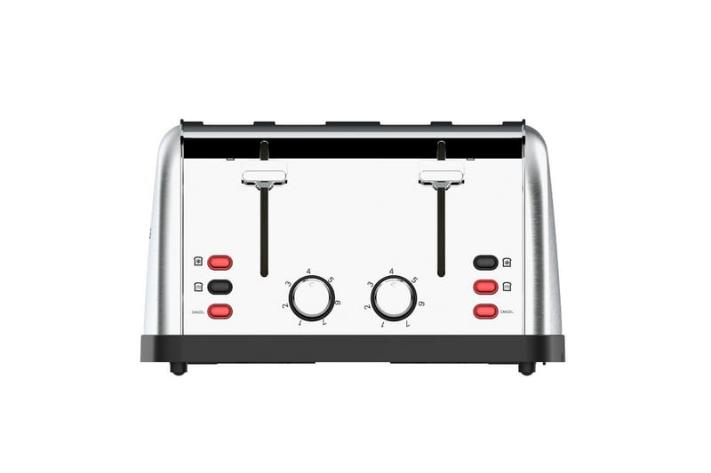 Leivänpaahdin Taurus Vintage Four - Hopea - Kotitalous - Keittiökoneet - L ämmittäminen & keittäminen - Leivänpaahdin