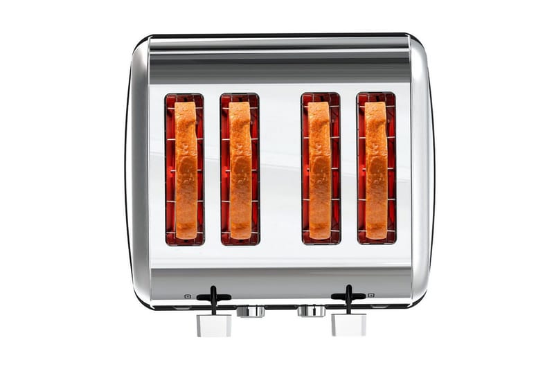 Leivänpaahdin Taurus Vintage Four - Hopea - Kotitalous - Keittiökoneet - Lämmittäminen & keittäminen - Leivänpaahdin