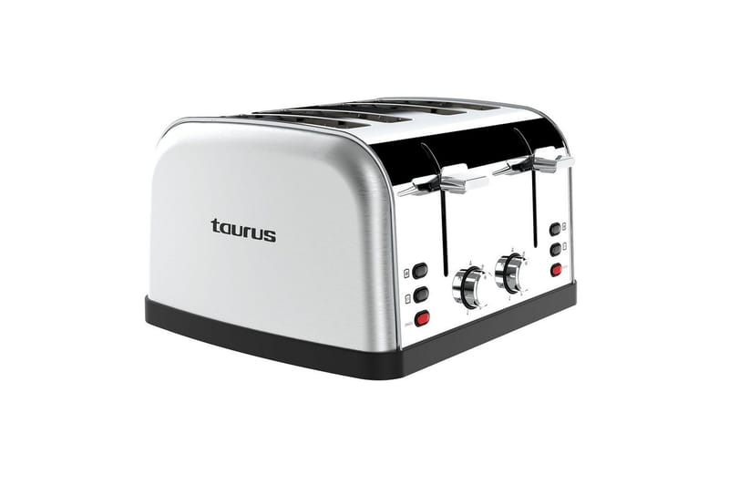 Leivänpaahdin Taurus Vintage Four - Hopea - Kotitalous - Keittiökoneet - Lämmittäminen & keittäminen - Leivänpaahdin